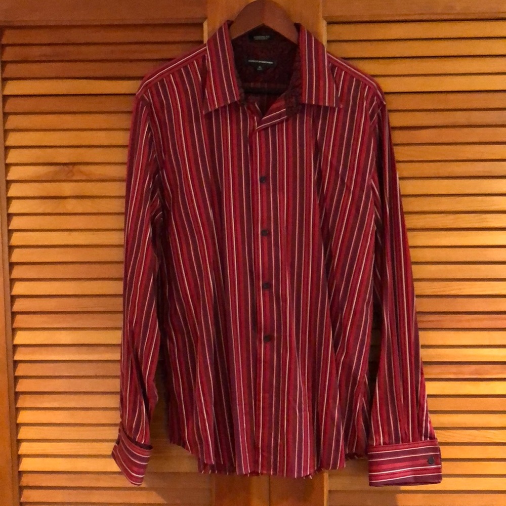 Express Design Studio French Cuff Button Down